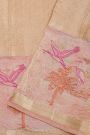 Designer Kora Peach Saree