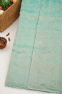 Designer Kora Sky Blue Saree