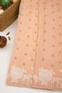 Designer Kora Peach Saree