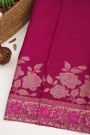 Designer Kora Magenta Saree
