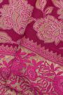Designer Kora Magenta Saree