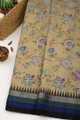 Designer Kora Cream Saree