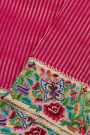 Designer Kora Magenta Saree