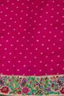 Designer Kora Magenta Saree