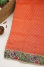 Designer Kora Red Saree