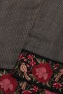 Designer Kora Black Saree
