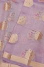 Fancy Kora Lavender Saree