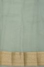 Fancy Kora Mint Green Saree