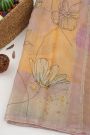 Designer Kora Multi-Colour Saree