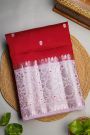 Fancy Matka Silk Red Saree