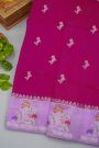 Fancy Matka Silk Pink Saree