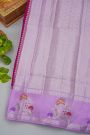 Fancy Matka Silk Pink Saree