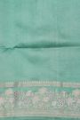 Fancy Matka Silk Navy Blue Saree