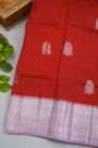 Fancy Matka Silk Red Saree
