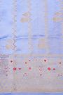 Fancy Matka Silk Purple Saree