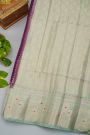 Fancy Matka Silk Violet Saree