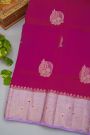 Fancy Matka Silk Magenta Saree