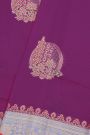 Fancy Matka Silk Purple Saree