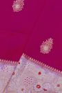 Fancy Matka Silk Magenta Saree