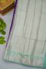 Fancy Matka Silk Royal Blue Saree