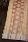 Fancy Kora Onion Pink Saree