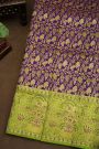 Kancheepuram Silk Purple Saree