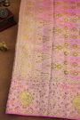 Semi Kancheepuram Silk Bottle Green Saree