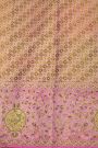 Semi Kancheepuram Silk Bottle Green Saree