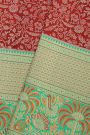 Kancheepuram Silk Maroon Saree