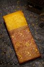Kancheepuram Silk Mustard Saree
