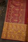 Kancheepuram Silk Mustard Saree
