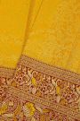 Kancheepuram Silk Mustard Saree