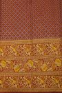 Kancheepuram Silk Mustard Saree