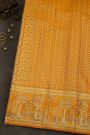 Kancheepuram Silk Navy Blue Saree