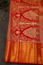 Kancheepuram Silk Red Saree