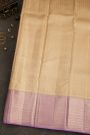 Kancheepuram Tissue Peach Saree