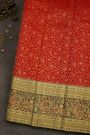 Kancheepuram Silk Red Saree