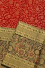 Kancheepuram Silk Red Saree