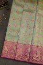 Kancheepuram Tissue Blue Saree