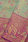 Kancheepuram Tissue Blue Saree