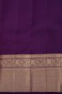 Kancheepuram Silk Purple Saree
