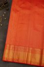 Kancheepuram Silk Off White Saree
