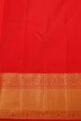 Kancheepuram Silk Off White Saree