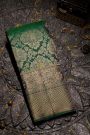 Kancheepuram Silk Green Saree