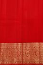 Kancheepuram Tissue Cream Saree