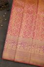 Kancheepuram Silk Magenta Saree