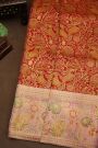 Kancheepuram Silk Red Saree