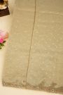 Designer Organza Cream Saree