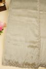 Designer Tissue Off White Saree