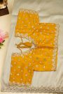 Designer Tissue Off White Saree